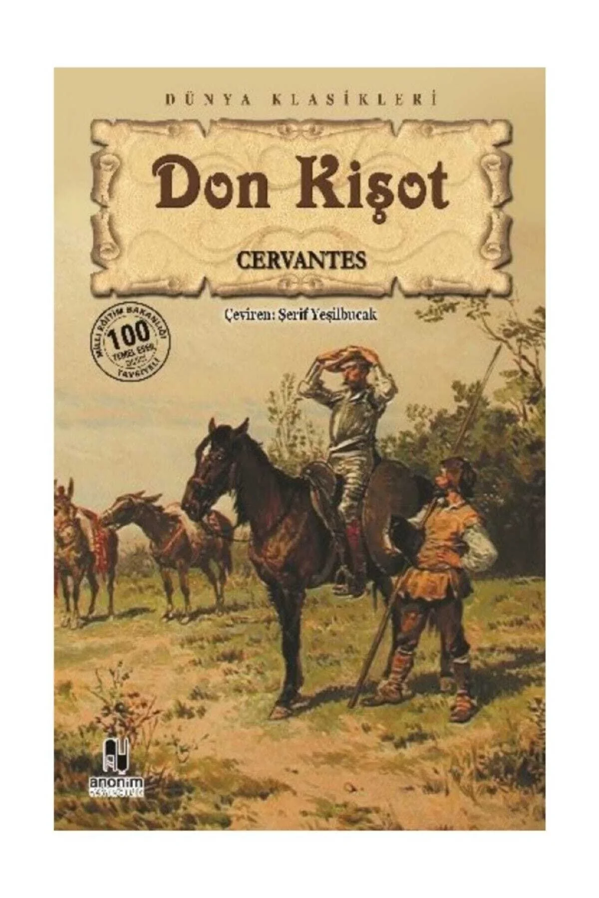 Don Ki̇Şot Cervantes Anoni̇M
