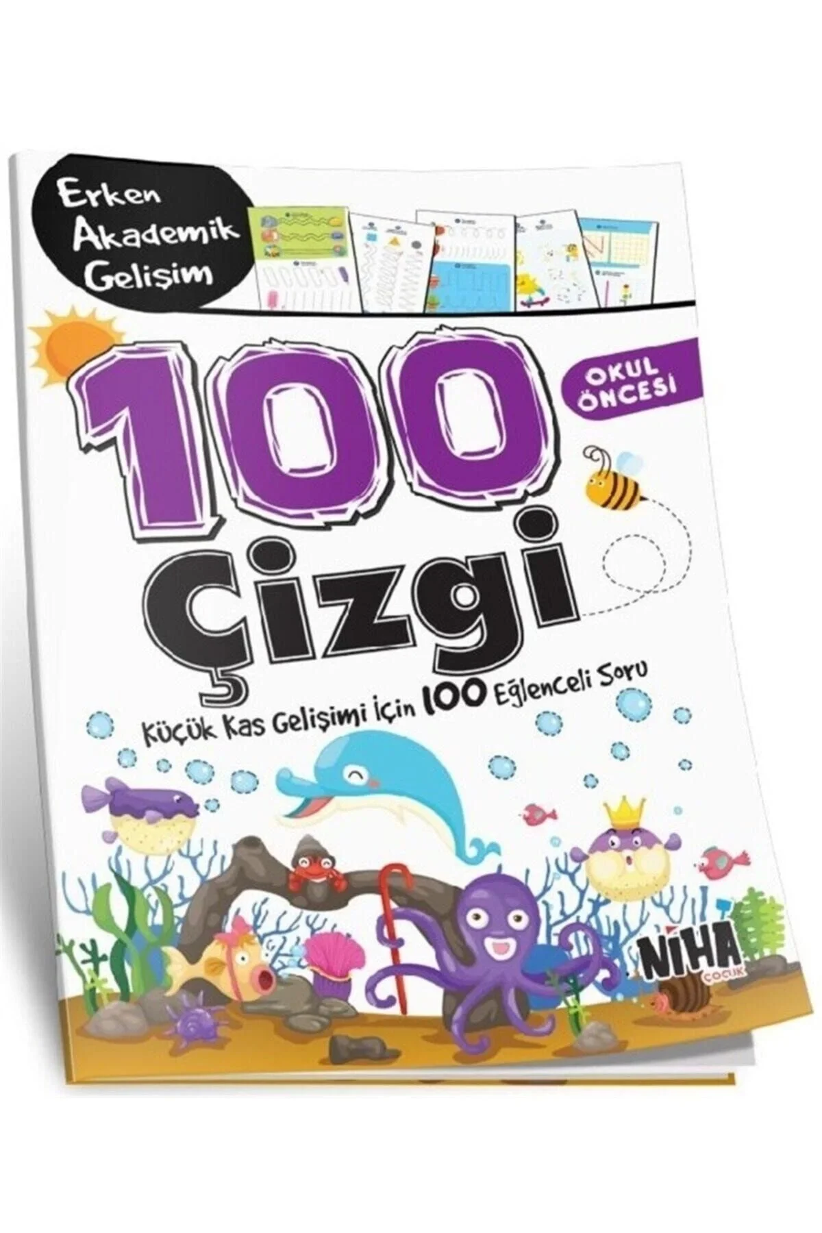 Okul Öncesi 100 Çizgi Niha Çocuk