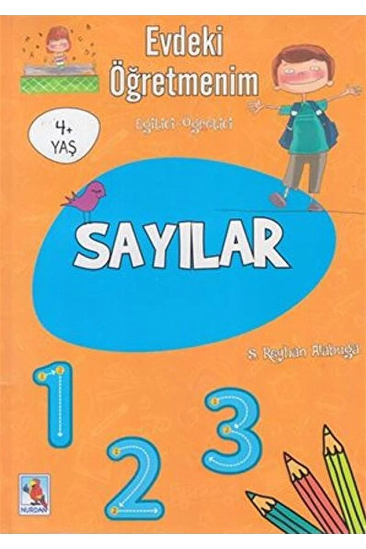 Evdeki Öğretmenim Sayılar 4+Yaş Nurdan Yayın