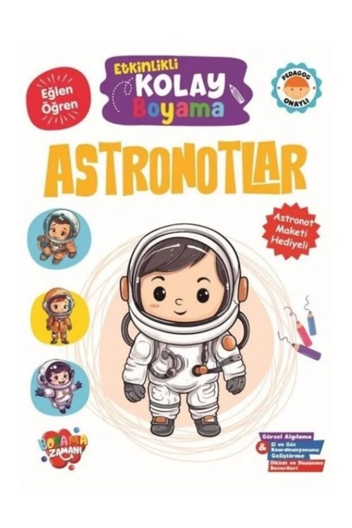 Kolay Boyama Astronotlar Koloni