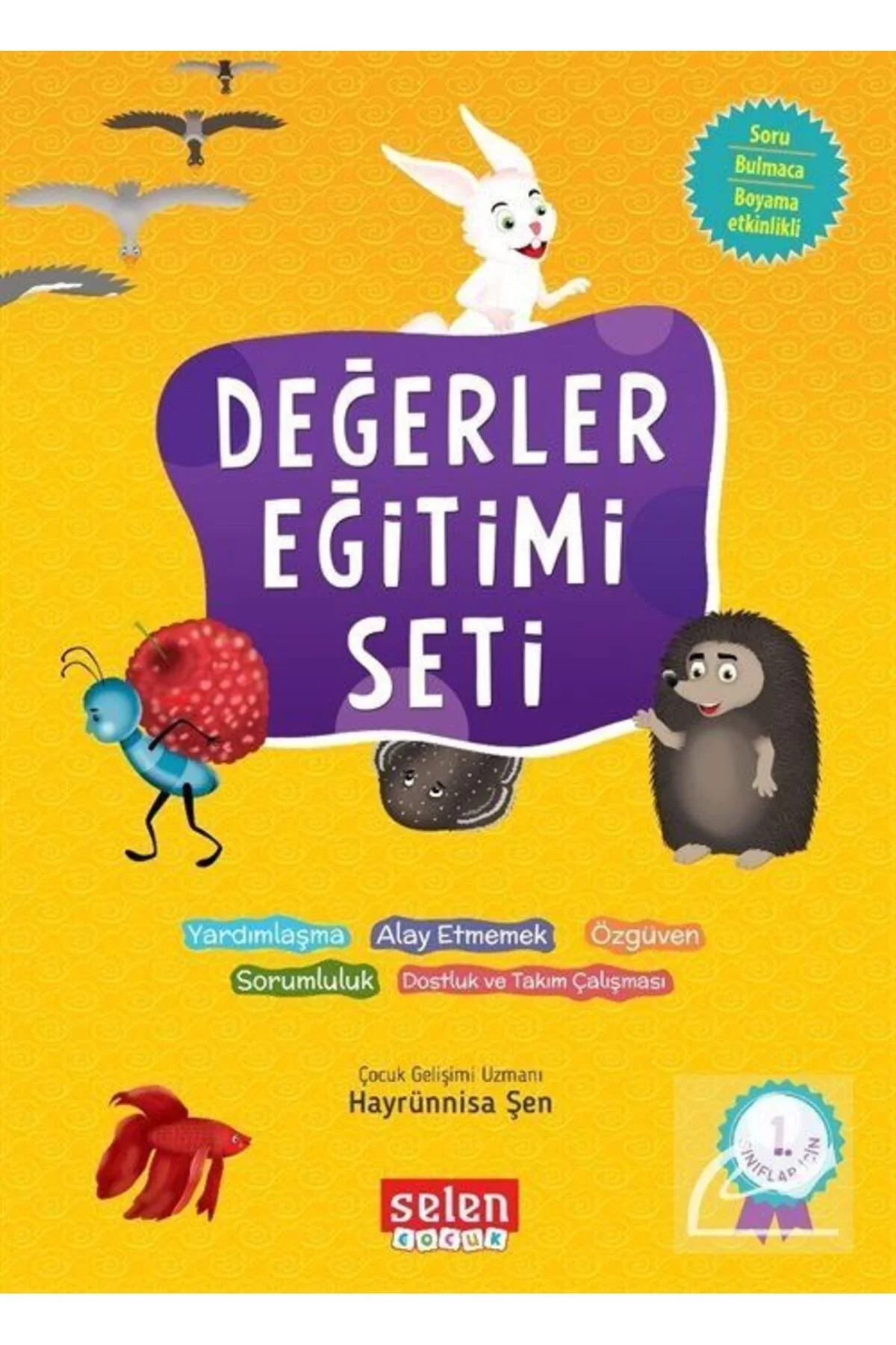1.Sınıf Değerler Eğitim Seti Selen Çocuk