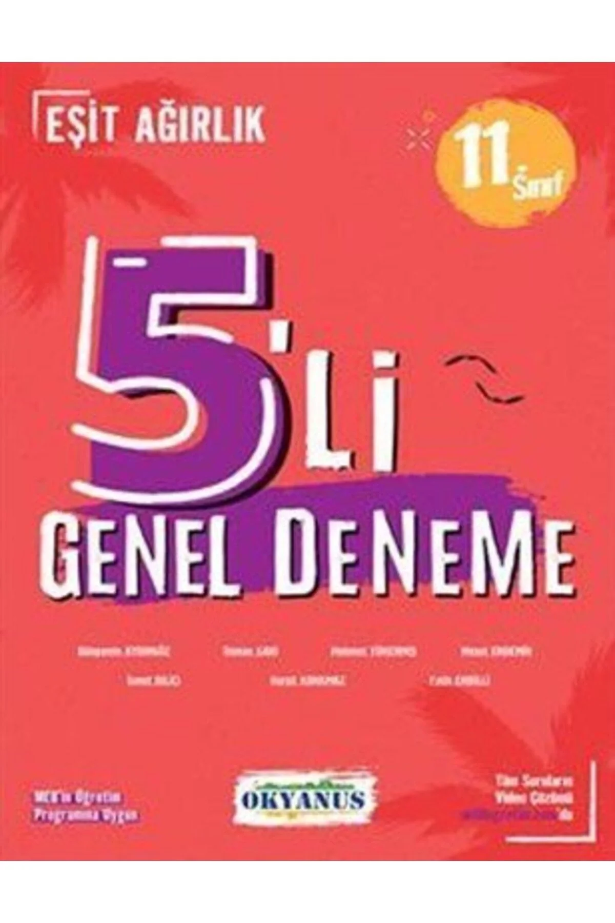 11.Sınıf Eşit Ağırlık 5 Deneme Okyanus
