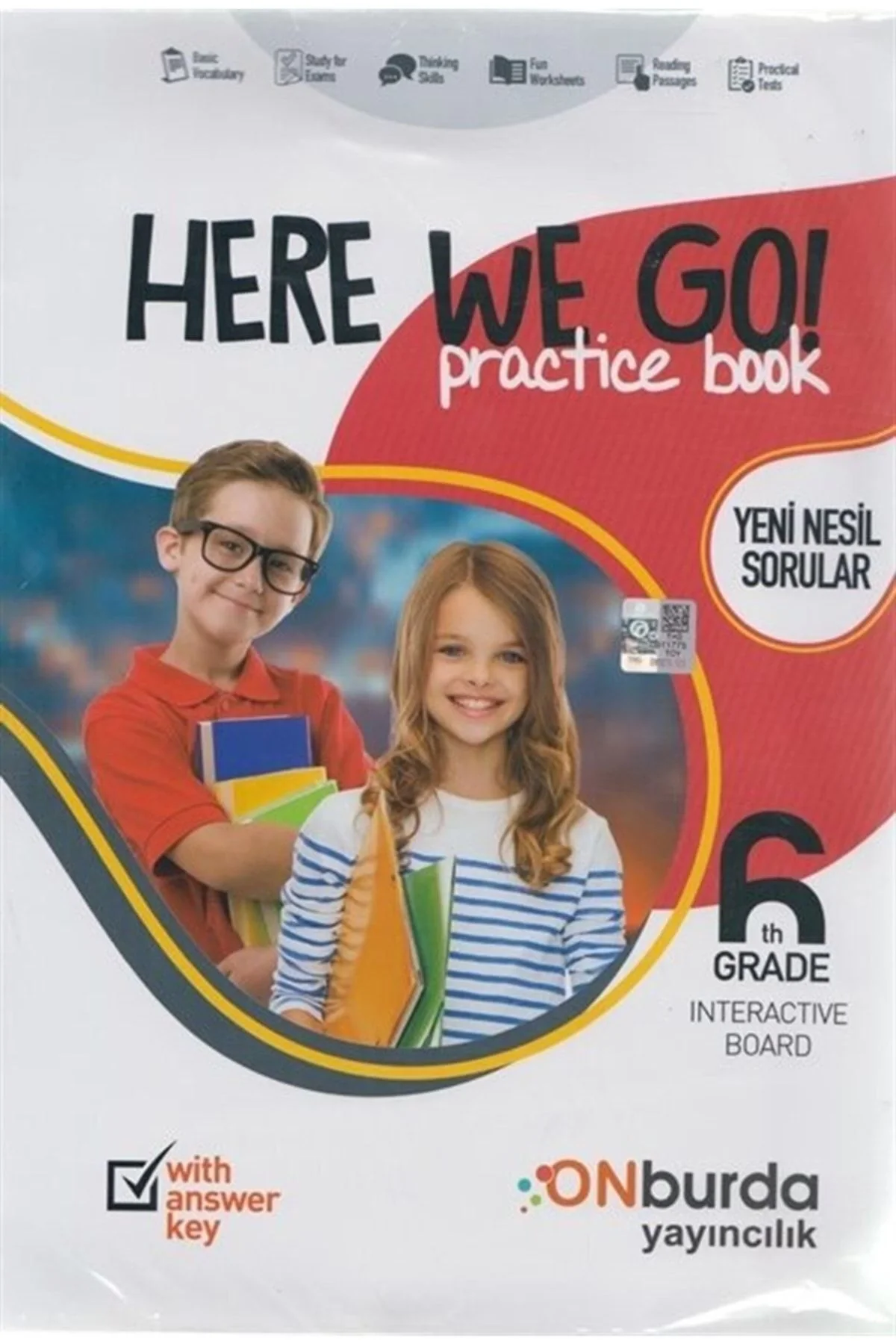 Onburda 6.Sınıf İngilizce Here We Go Practite Book