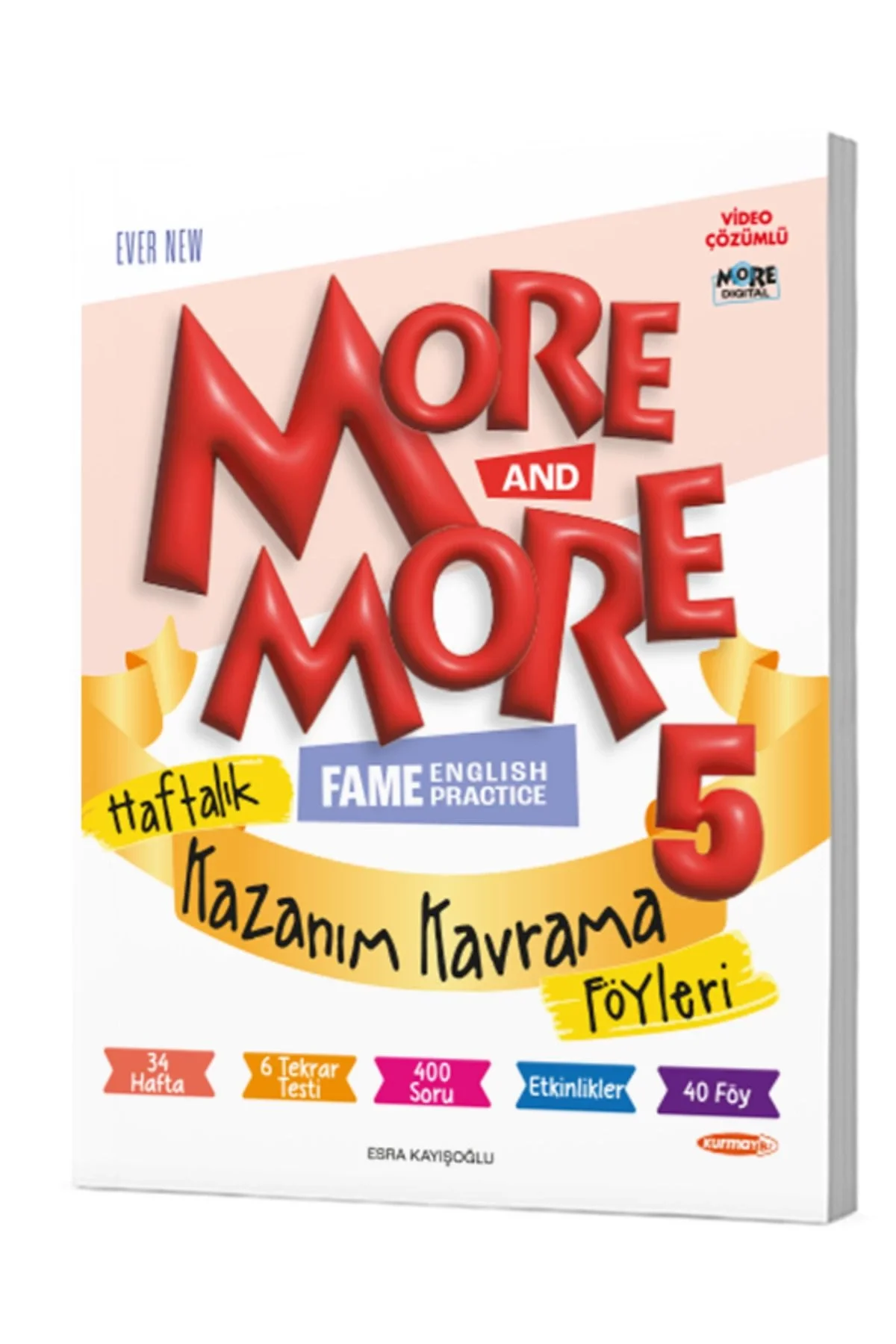 5.Sınıf More More Haftalık Kazanım Föyleri Kurmay Elt
