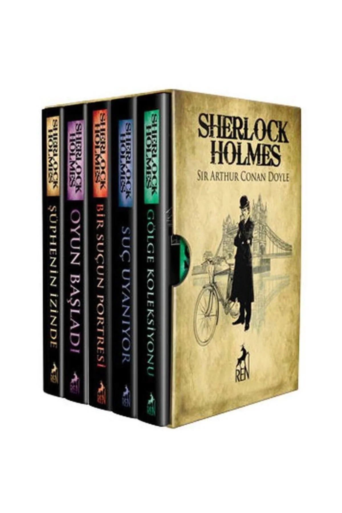 Sherlock Holmes Bütün Hikayeler 5 Li Set Renkitap