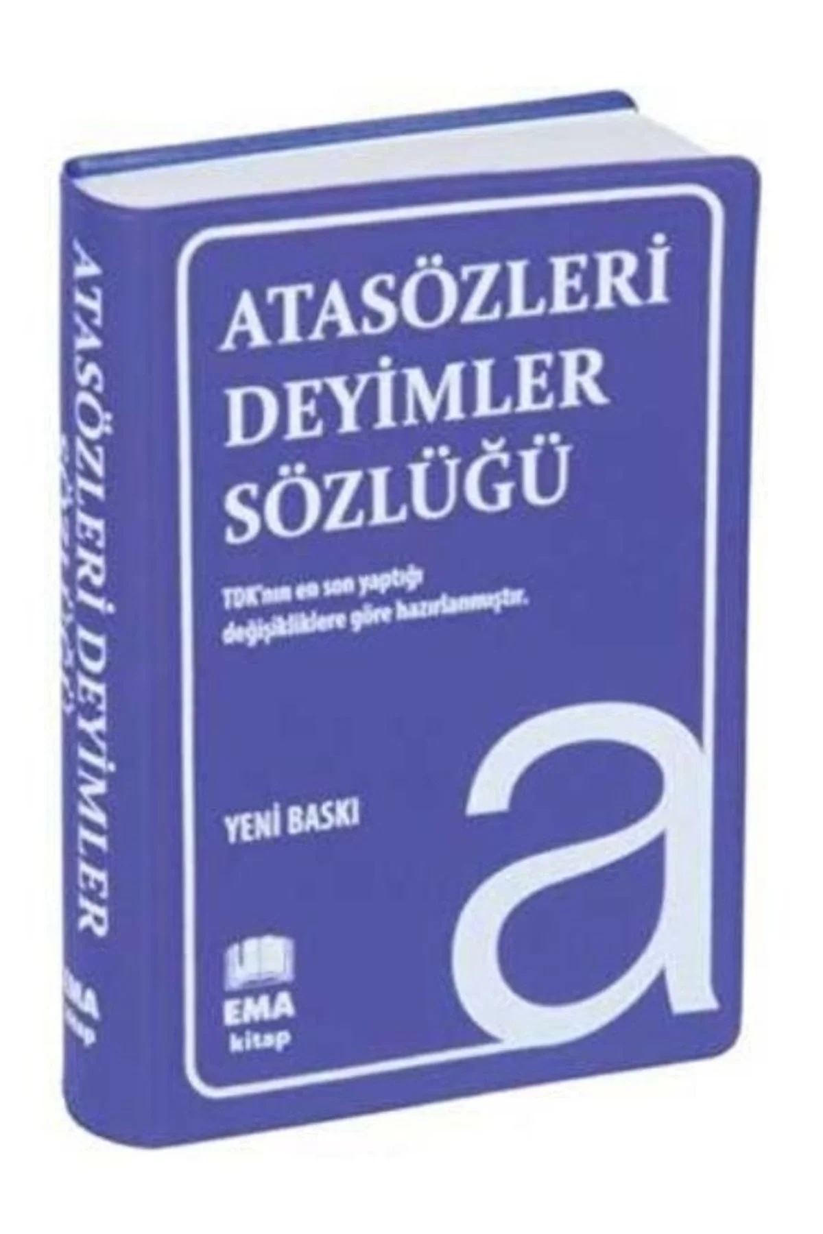 Atasözleri Deyimler Sözlüğü Cep Boy Plastik Kapak Ema Kitap