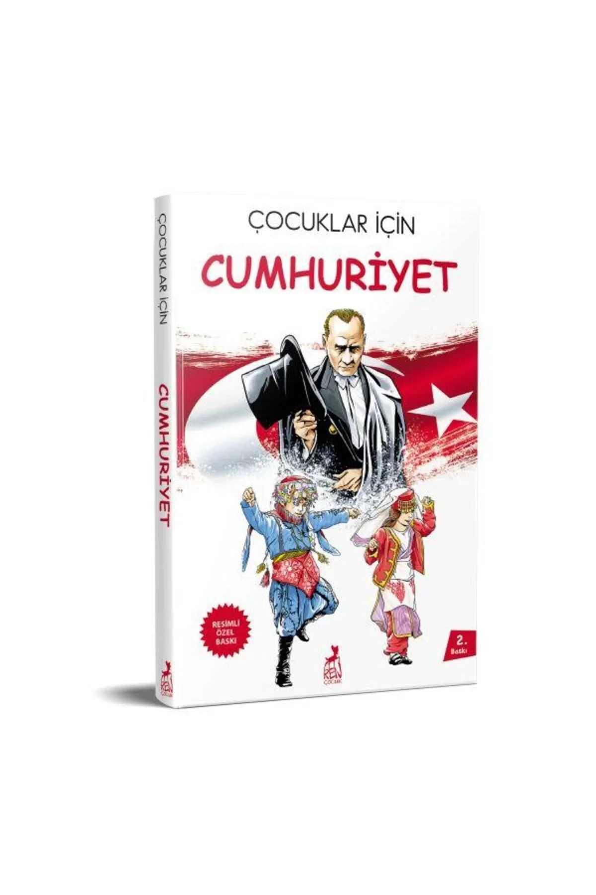 Çocuklar İçin Cumhuriyet Resimli Özel Baskı Renkitap