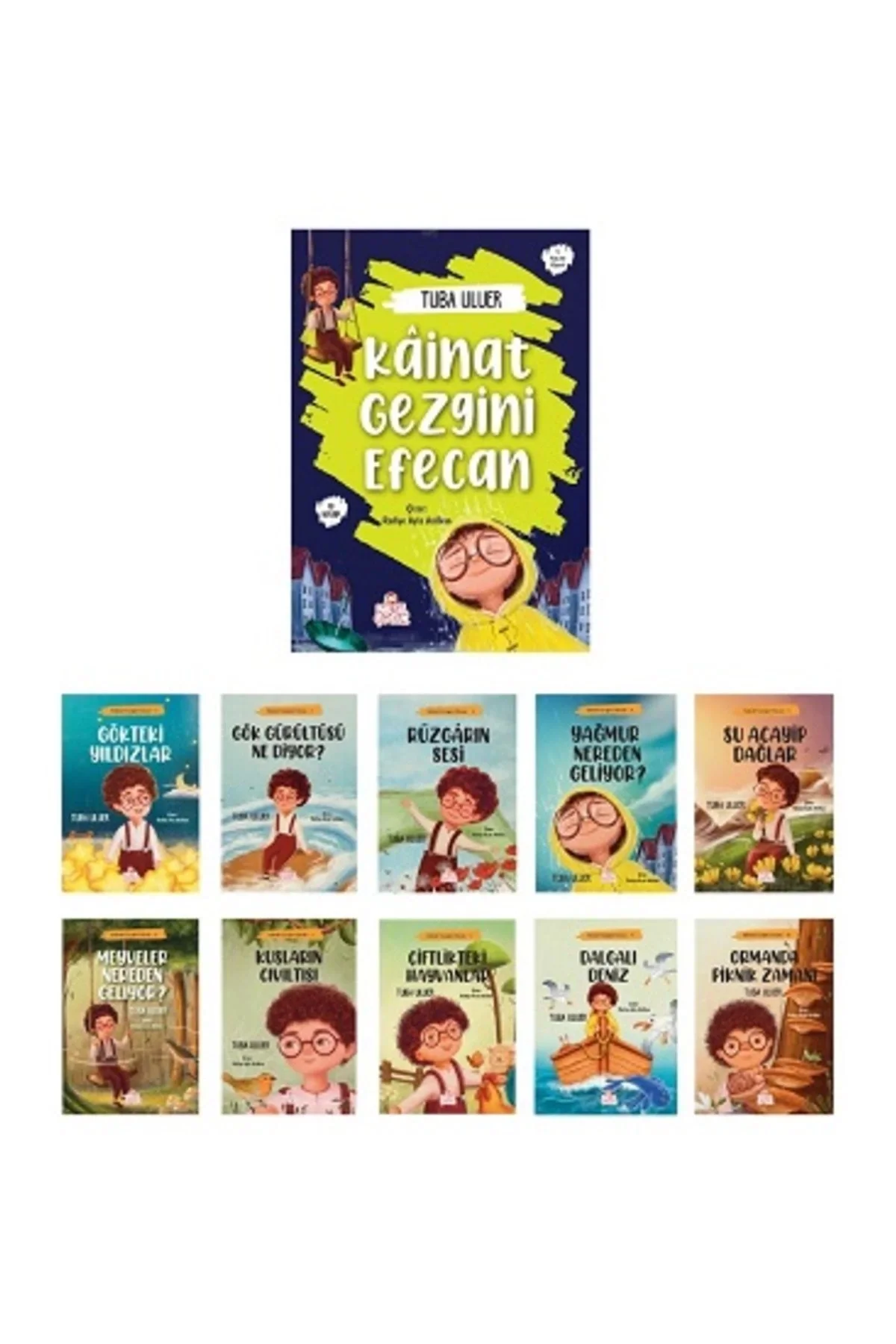Kainat Gezgini Efecan 10 Kitap Set Tuba Uluer Nesil Çocuk