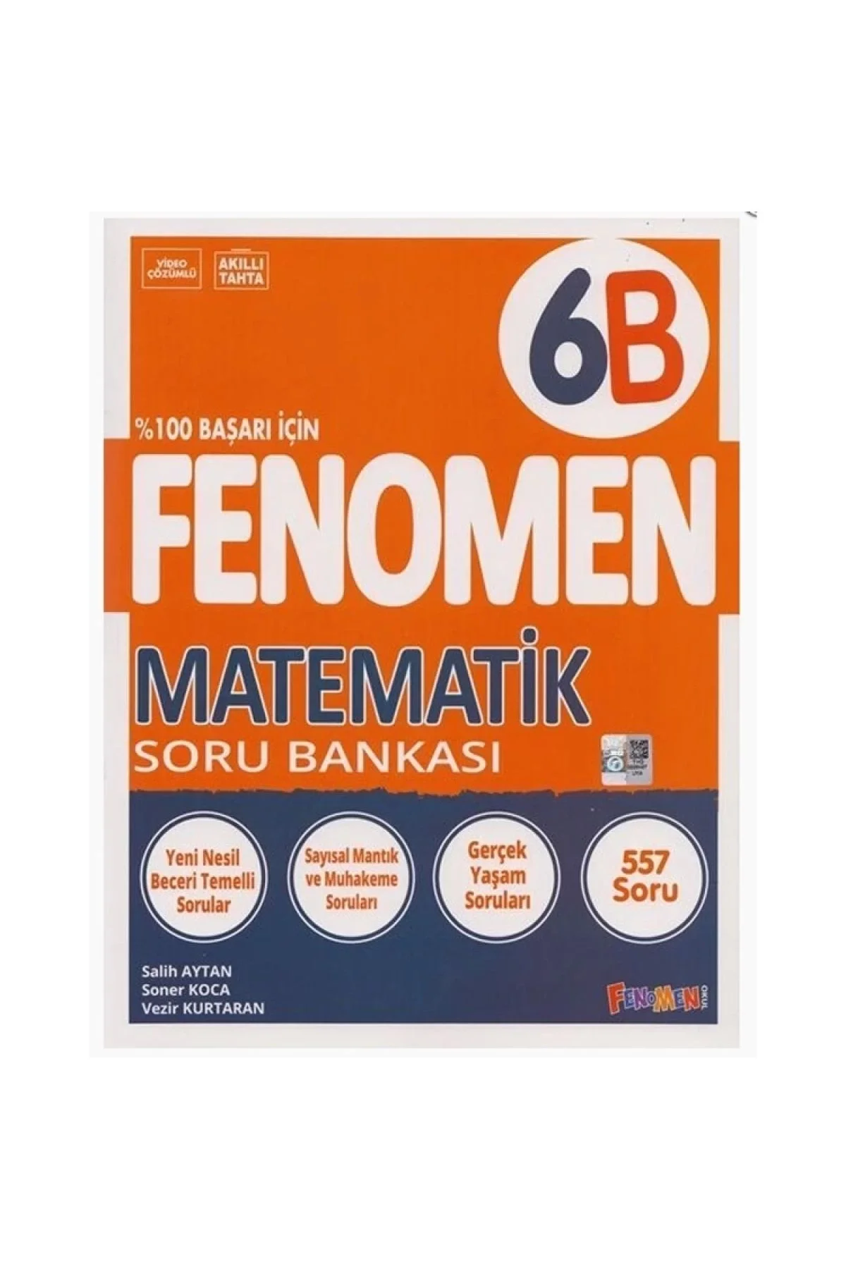 Fenomen 6.Sınıf Matematik Soru Bankası 6B