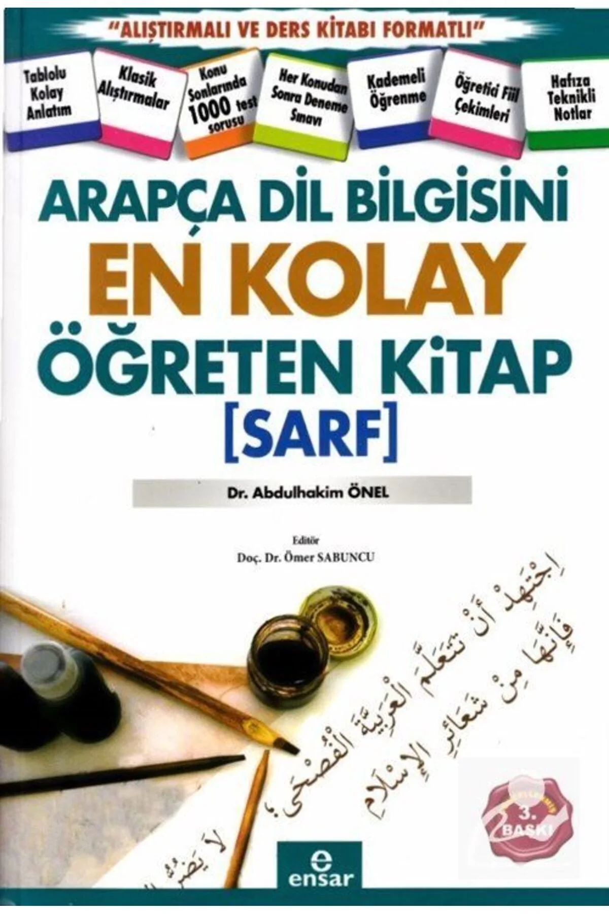 Arapça Dilbilgisini En Kolay Öğreten Kitap-Sarf- Ensar Neşriyat