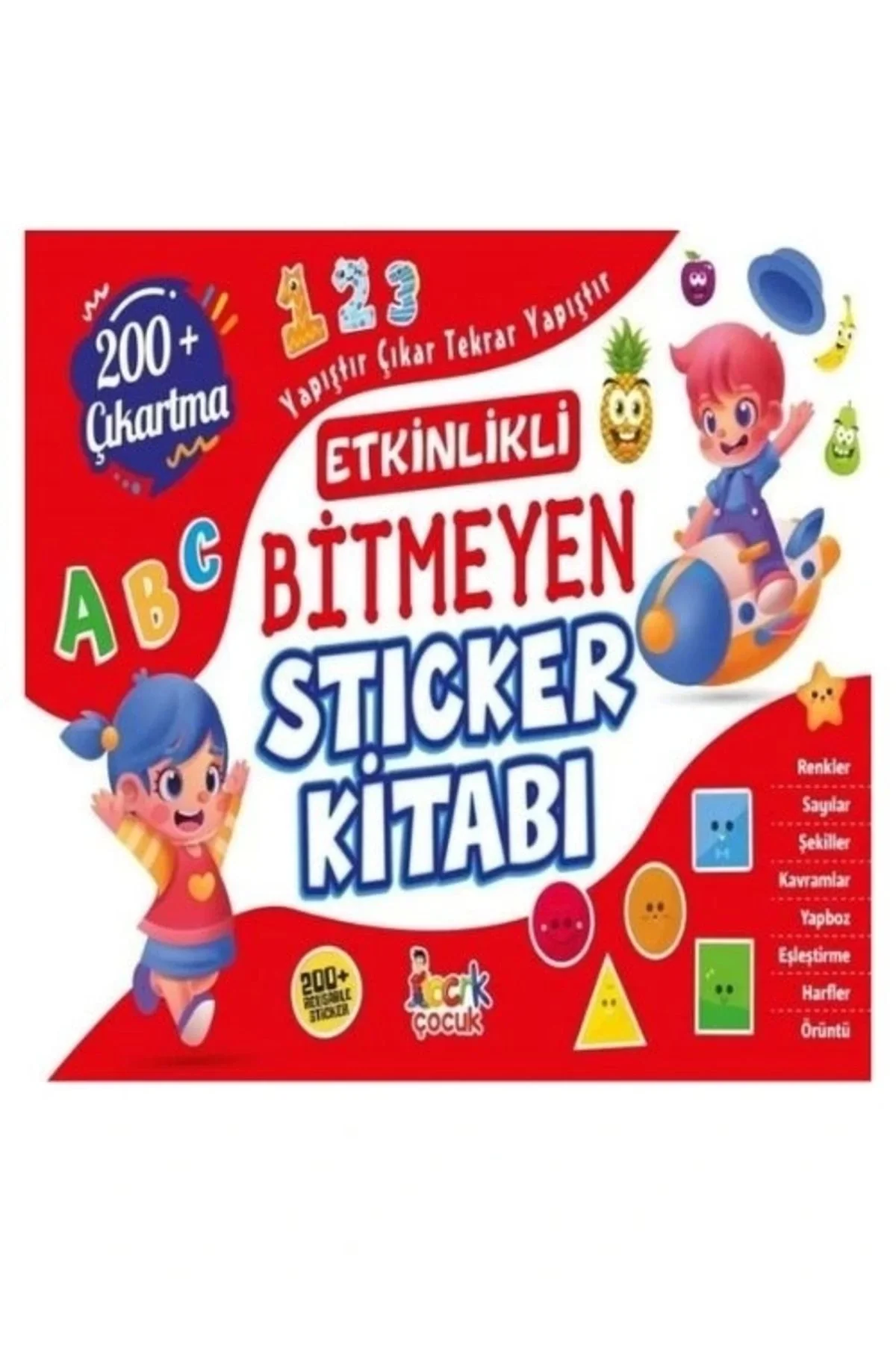 Etkinlikli Bitmeyen Stıcker Kitabı Bıcırık