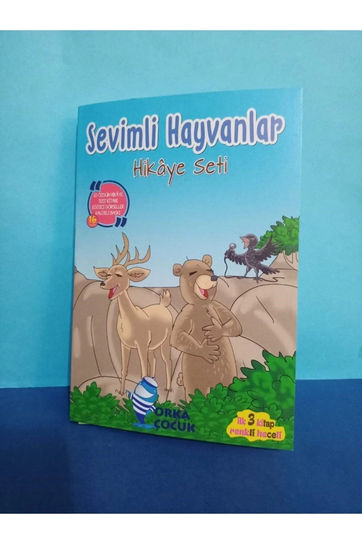 Sevimli Hayvanlar 1.Sınıflara Hikaye Seti 10 Kitap Orka Çocuk