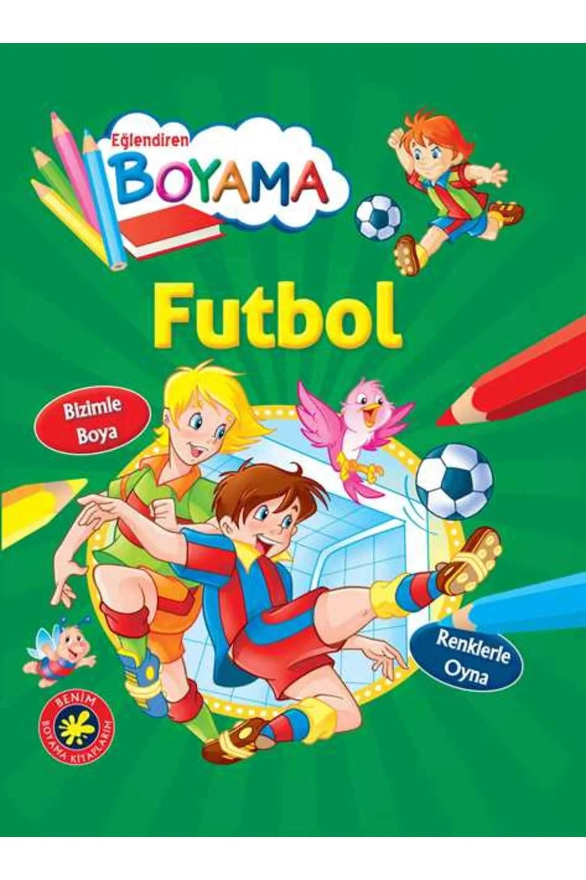 Futbol Boyama Kitabı Parıltı