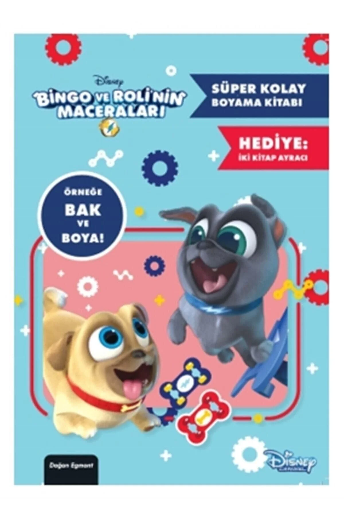 Bingo Ve Rolinin Maceraları Süper Kolay Boyama Kitabı Doğan