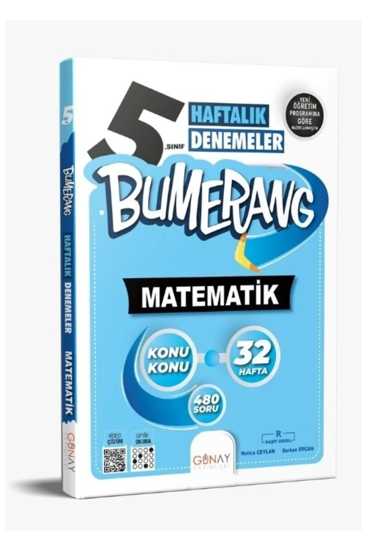 Günay 5.Sınıf Matematik Akıllı Etkinlikli Kitap Bumerang Serisi