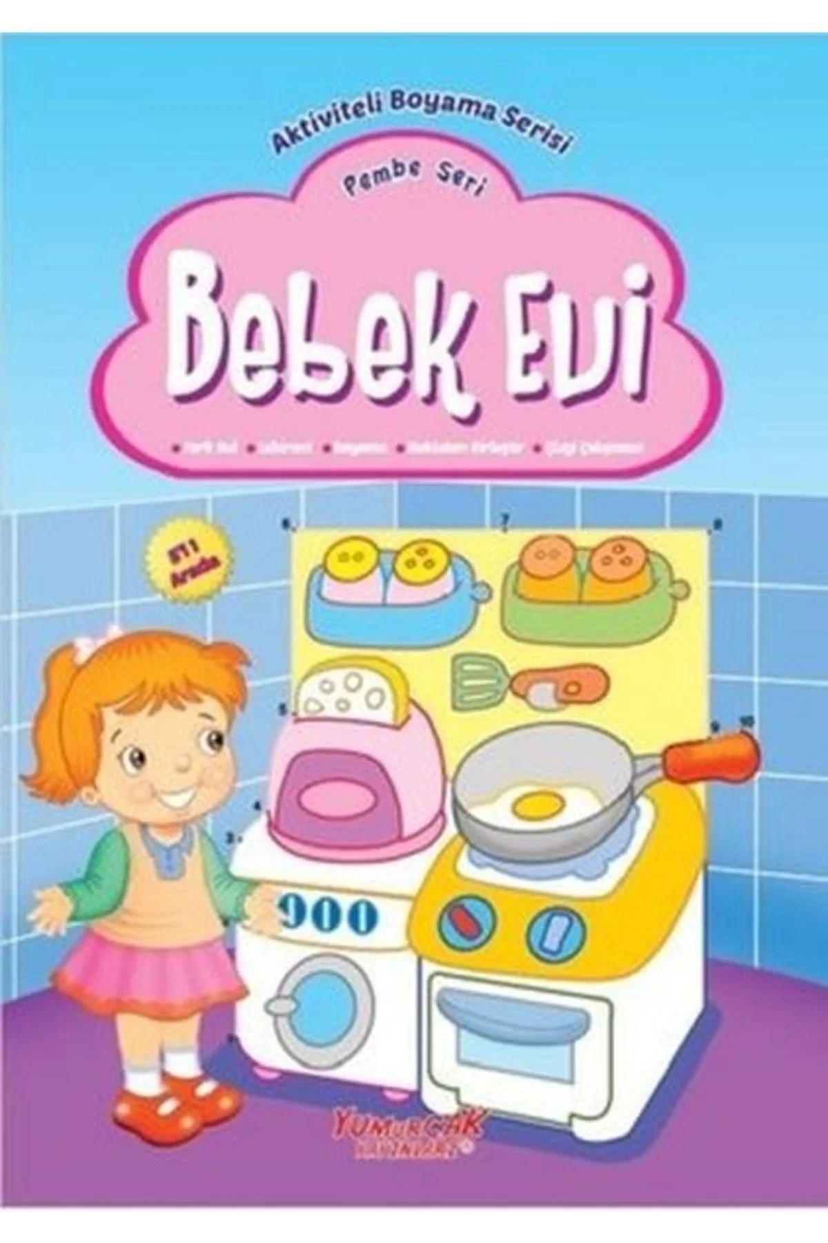 Aktiviteli Boyama Pembe Serisi Yumurcak