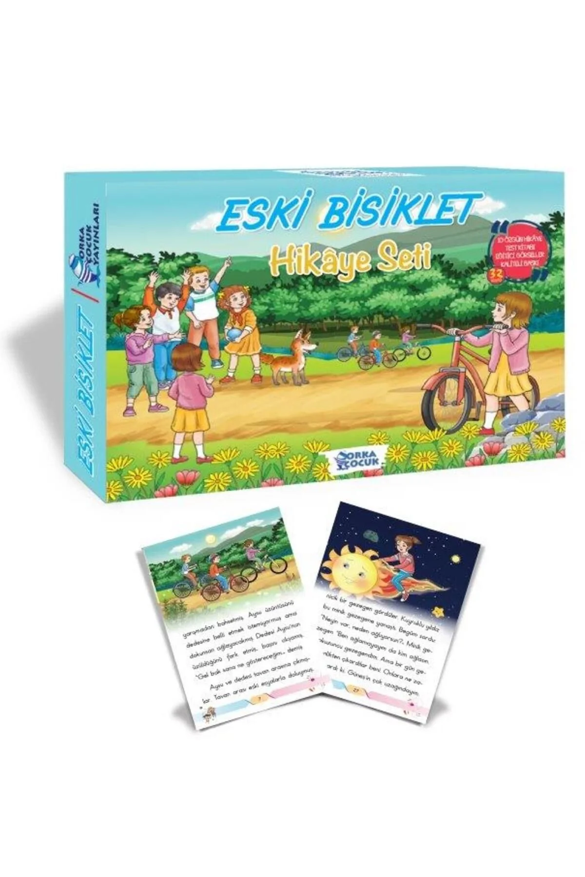 Eski Bisiklet 2.Sınıflara Hikaye Seti 10 Kitap Orka Çocuk