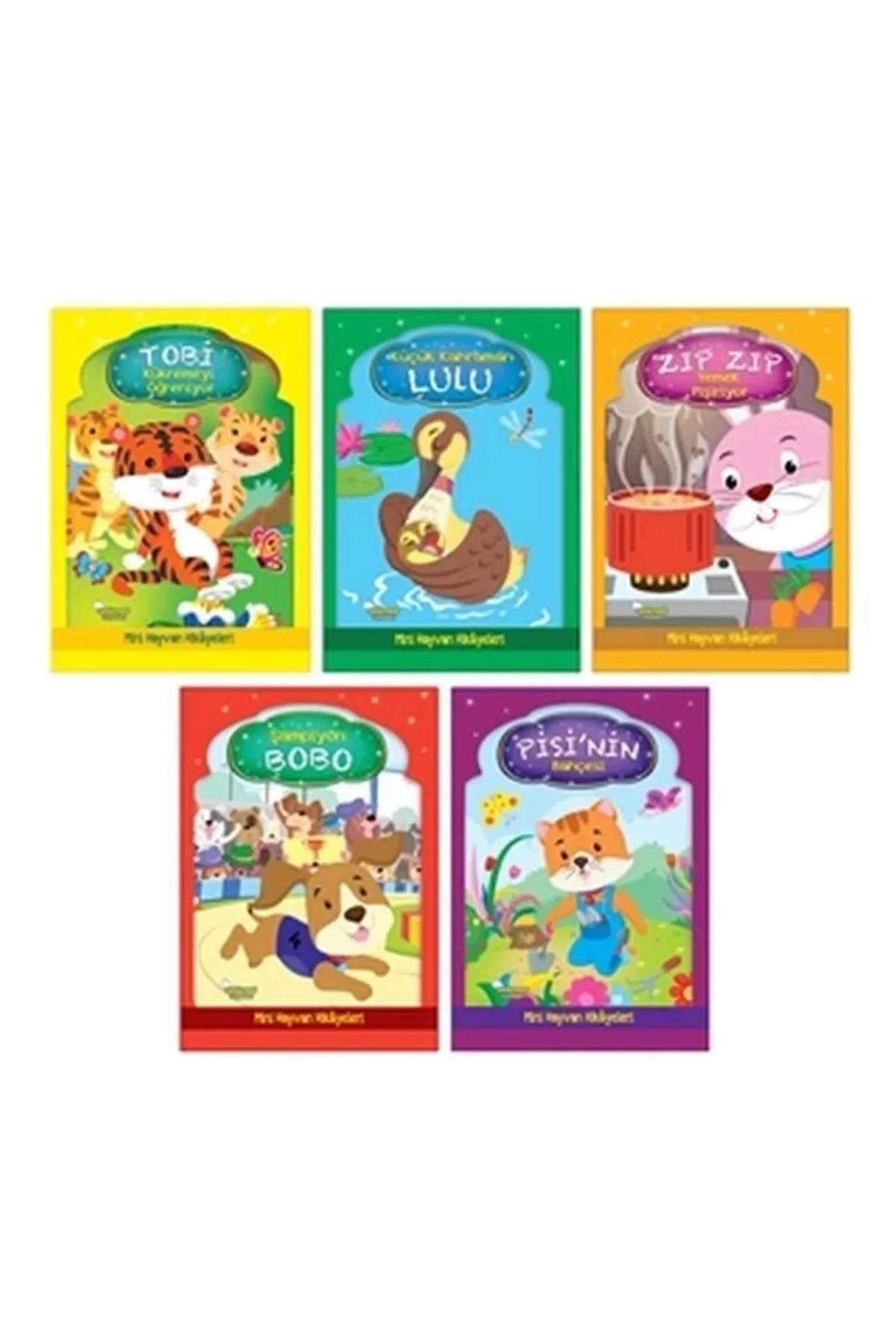 Mini Hayvan Hikayeleri 5 Kitap Set Selimer Yayın