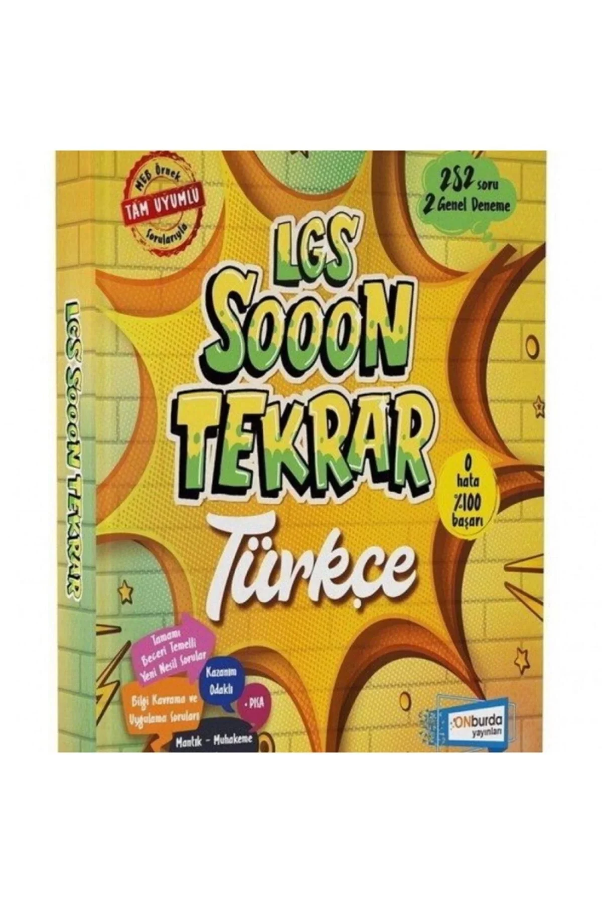 Onburda 8.Sınıf Lgs Sooon Tekrar Türkçe