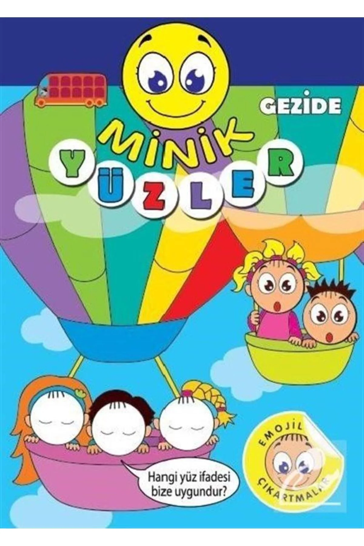 Emojil Çıkartmalar Minik Yüzler Gezide Koloni