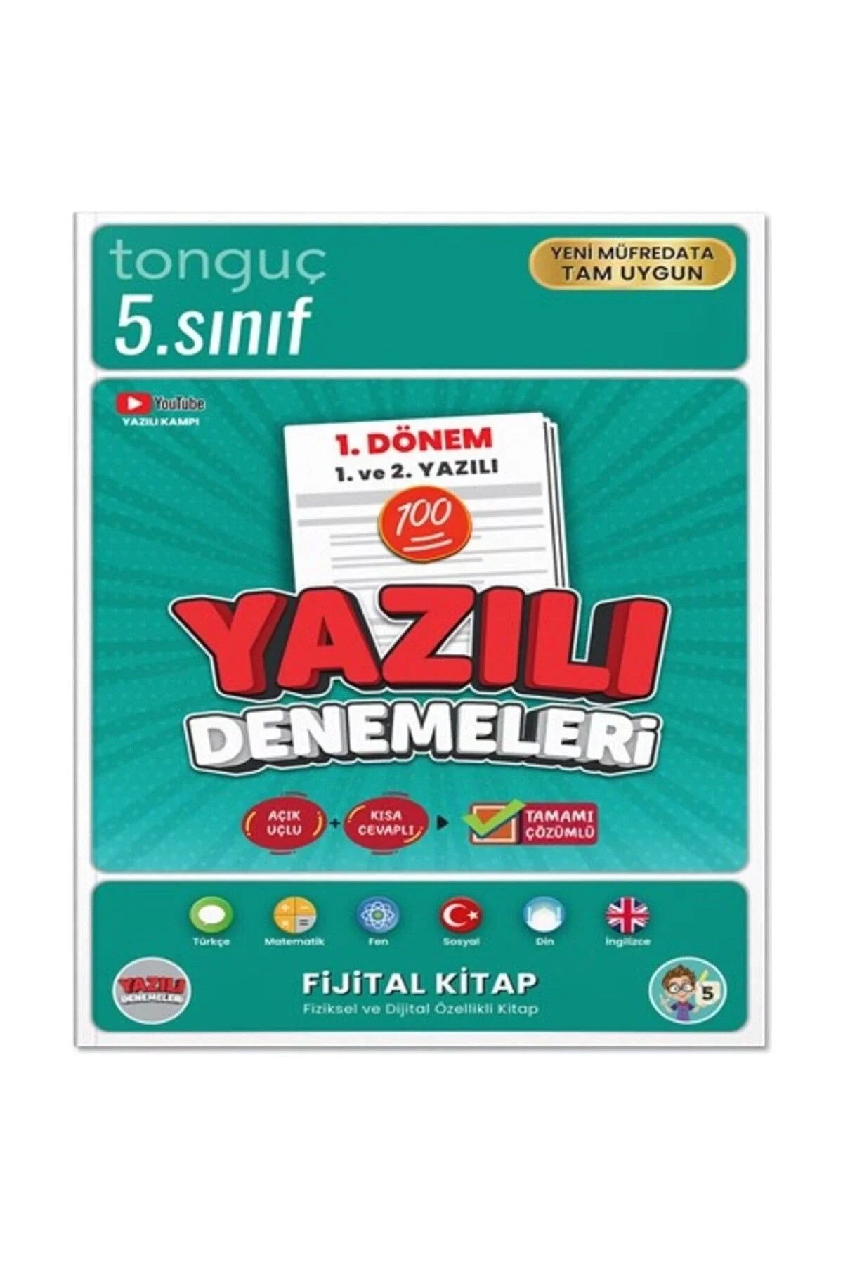 Tonguç 5.Sınıf Yazılı Denemeleri 1.Dönem 1 Ve 2.Yazılı