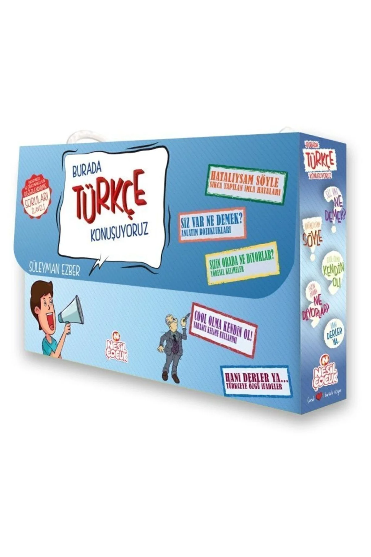 Burada Türkçe Konuşuyoruz 5 Kitaplık Set Nesil