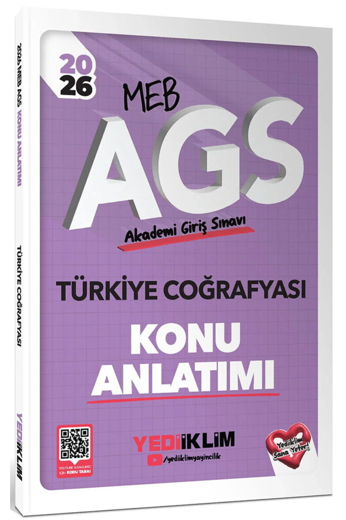 2026 Meb Ags Türkiye Coğrafyası Konu Anlatım Yediiklim