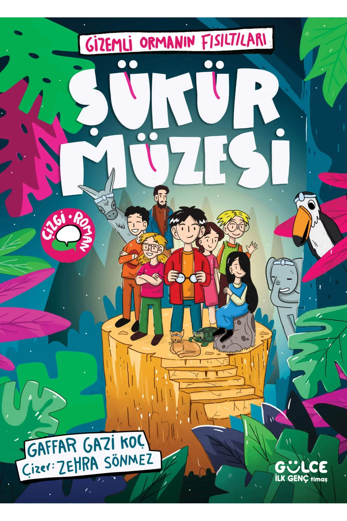 Şükür Müzesi Gizemli Ormanın Fısıltıları Çizgi roman Gülce Genç