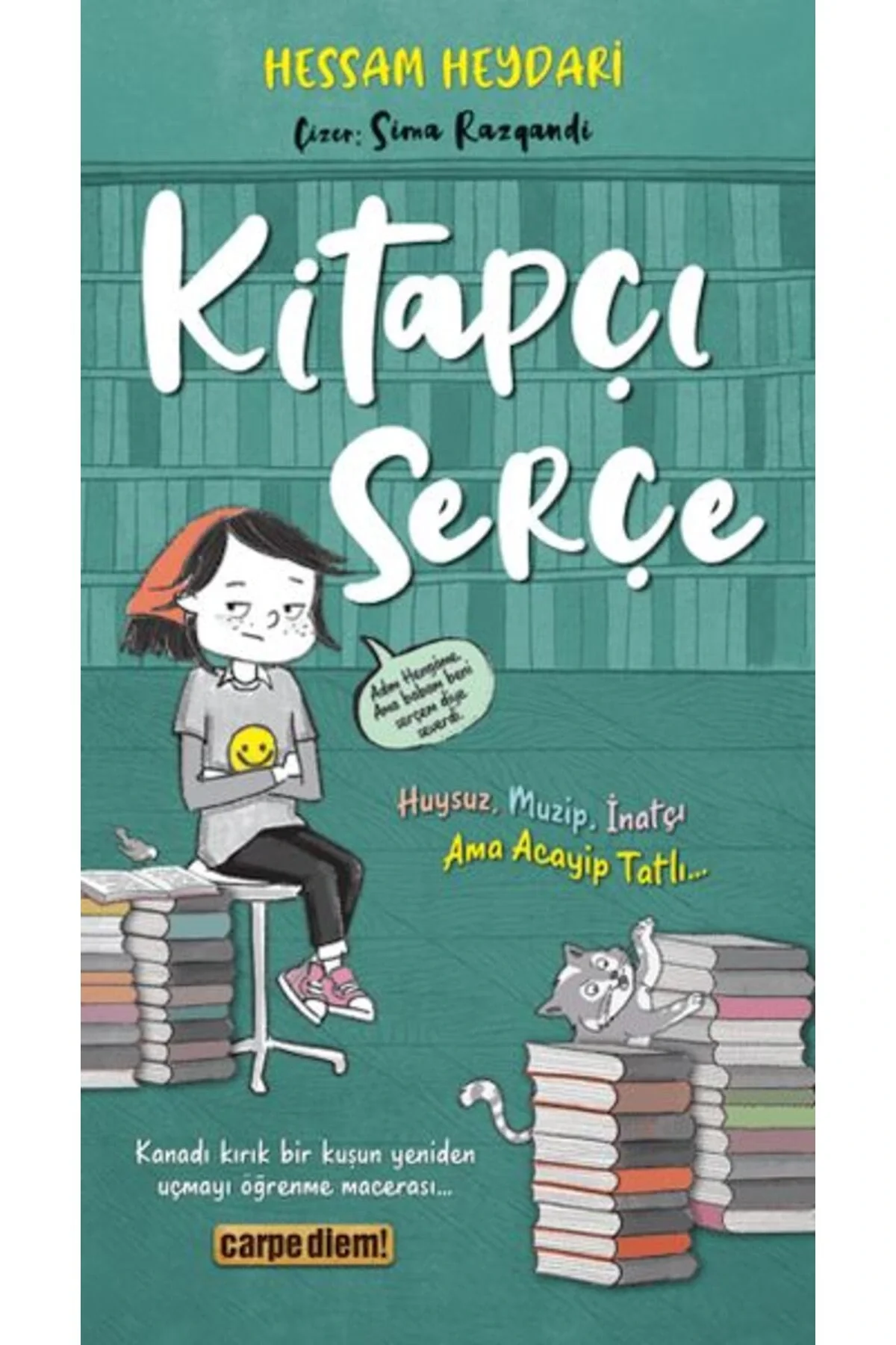 Kitaplı Serçe Hessam Heydari Carpe dıem
