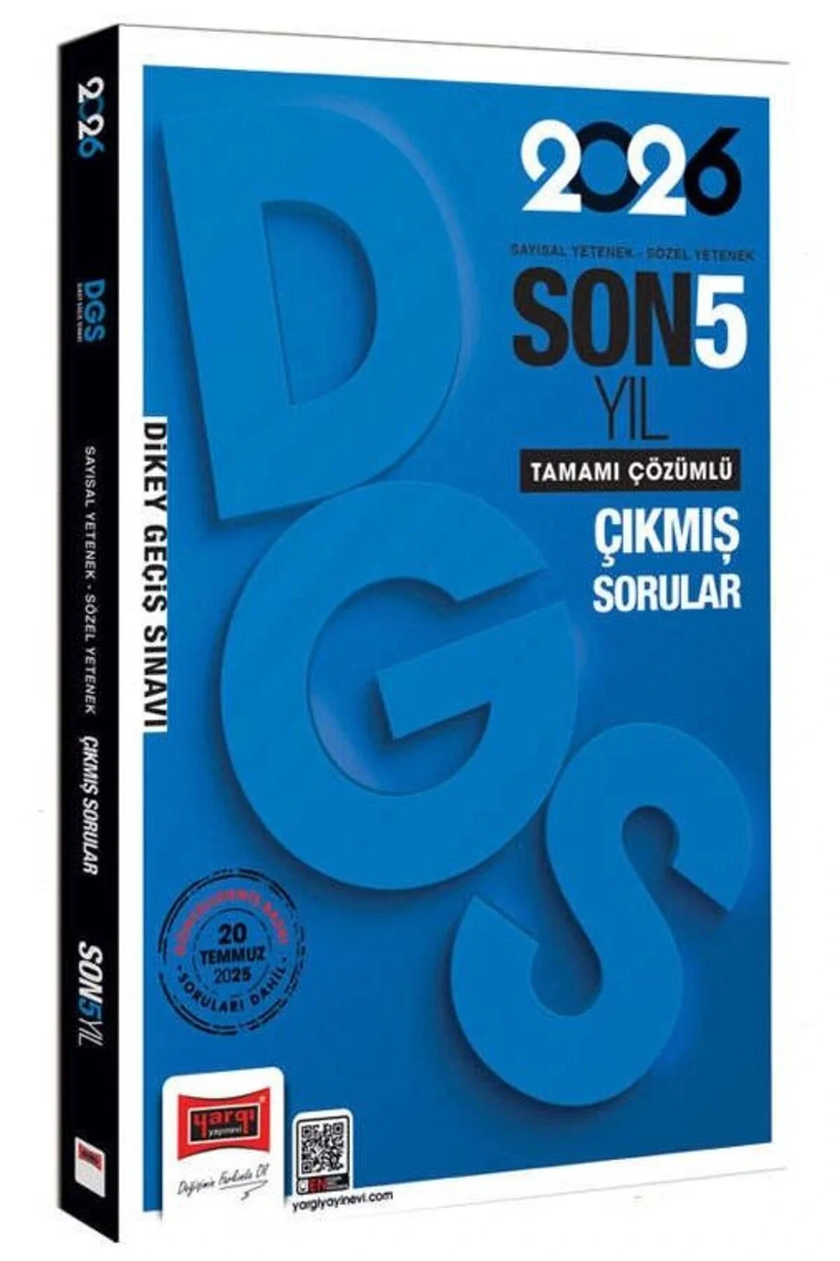 Yargı 2026 Dgs Sayısal sözel Son 5 Yıl Çıkmış Sorular