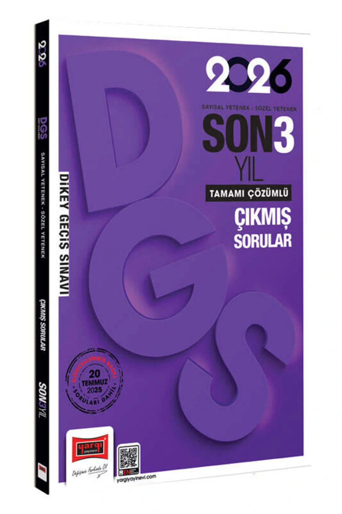 Yargı 2026 Dgs Sayısal Sözel Son 3 Yıl Çıkmış Sorular