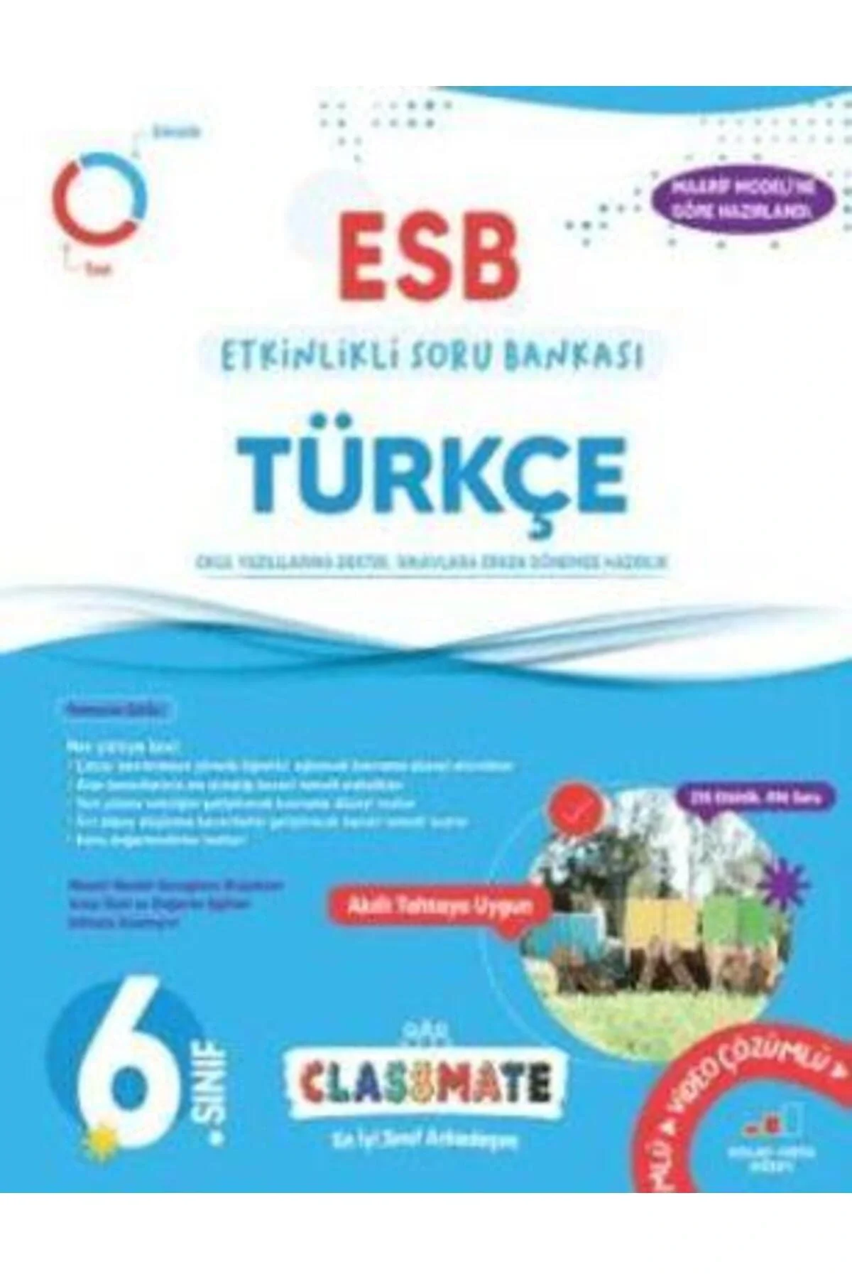 Okyanus 6. Sınıf Classmate Türkçe Etkinlikli Soru Bankası