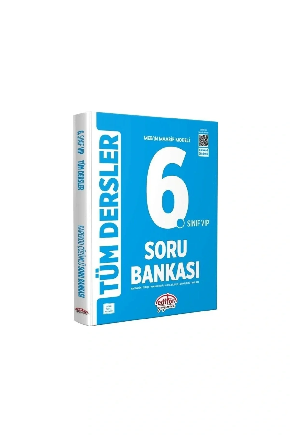 Editör 6. Sınıf Tüm Derslar Soru Bankası Vip