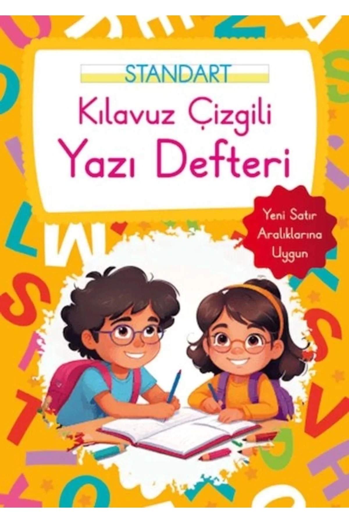Parıltı Yazı Defteri - Kılavuz Çşizgili (Büyük Boy)