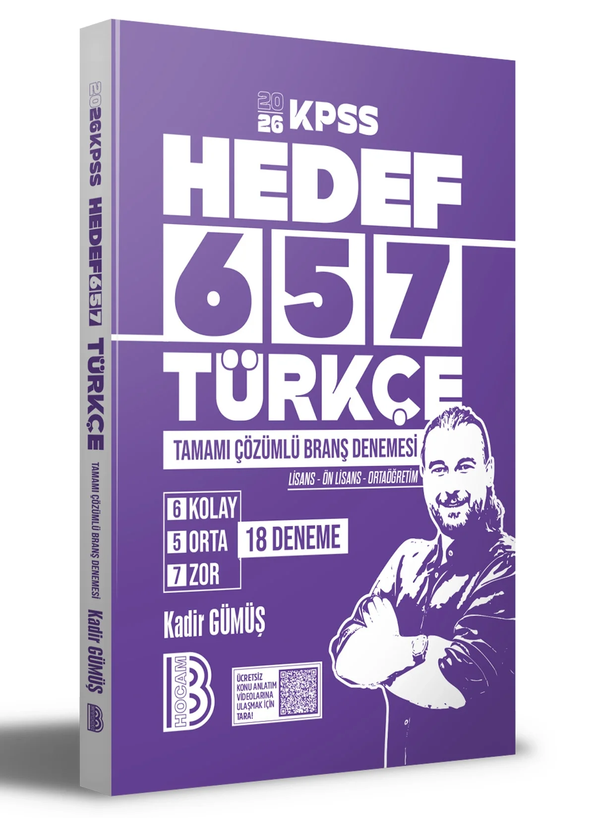 Kpss Hedef 657 Türkçe Çözümlü Branş Denemesi Benim Hocam