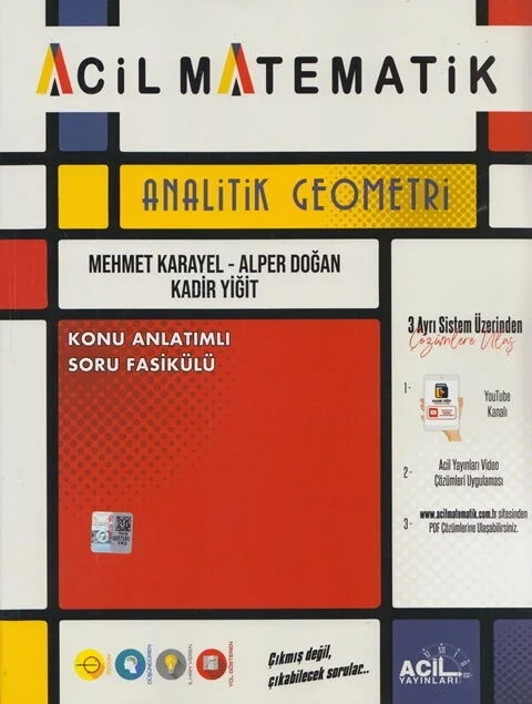 Acil Matematik Analitik Geometri Konu Anlatımlı Soru Fasikülü