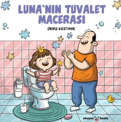Lunanın Tuvalet Macerası Deniz Kestane Okuyan Koala
