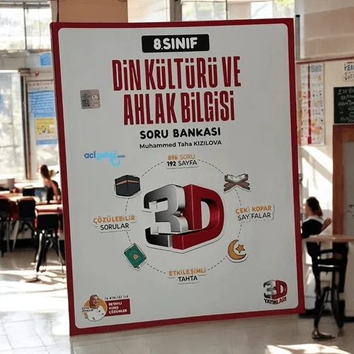 3D 8. Sınıf Din Kültürü Ahlak Bilgisi Soru Bankası