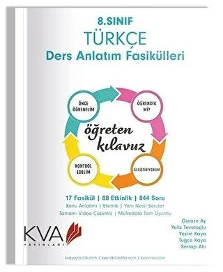 Kva 8.Sınıf Türkçe Ders Anlatım Fasikülleri