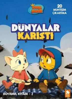 Kral Şakir Dünyalar Karşıtı Boyama Kitabı 2 Eksikparça