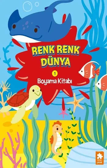 Renk Renk Dünya1 Boyama Kitabı Eksik Parça