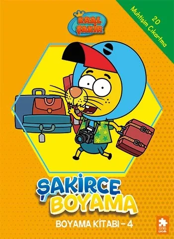 Kral Şakir Şakirce Boyama 4 Eksikparça