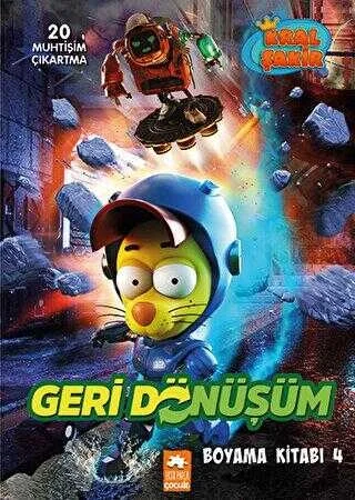 Kral Şakir Geri Dönüşüm Boyama Kitabı 4 Eksikparça