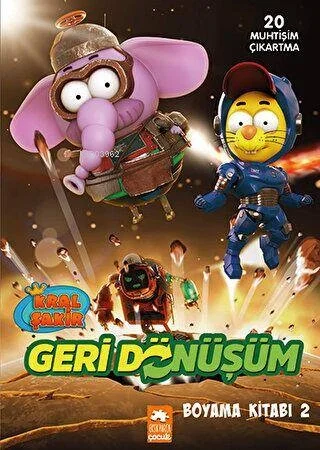 Kral Şakir Geri Dönüşüm Boyama Kitabı 2 Eksikparça
