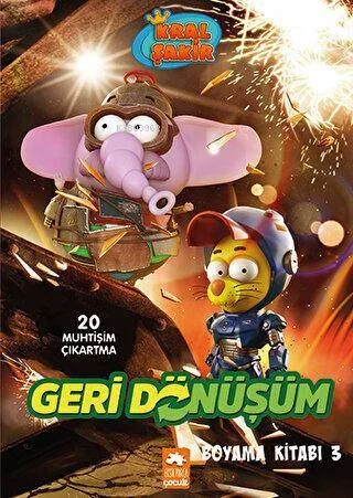 Kral Şakir Geri Dönüşüm Boyama Kitabı 3 Eksikparça