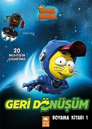 Kral Şakir Geri Dönüşüm Boyama Kitabı 1 Eksikparça