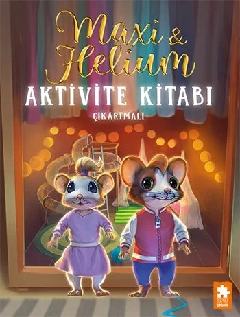 Maxi Helium Aktivite Kitabı Çıkartmalı eksikparça