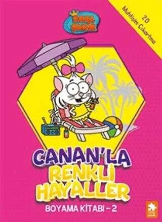 Kral Şakir Cananla Renkli Hayaller Boyama 2 Eksikparça