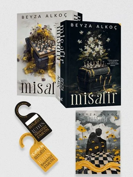 Misafir Beyza Alkoç Karton Kapak İndigo
