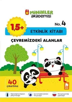 Minikler Çevremizdeki Alanlar Etkinlik kitabı no-4 Eksikparça